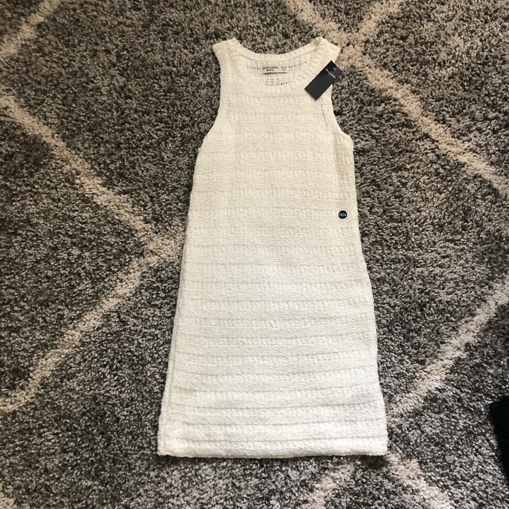*new* Abercrombie kids sweater tank dress.